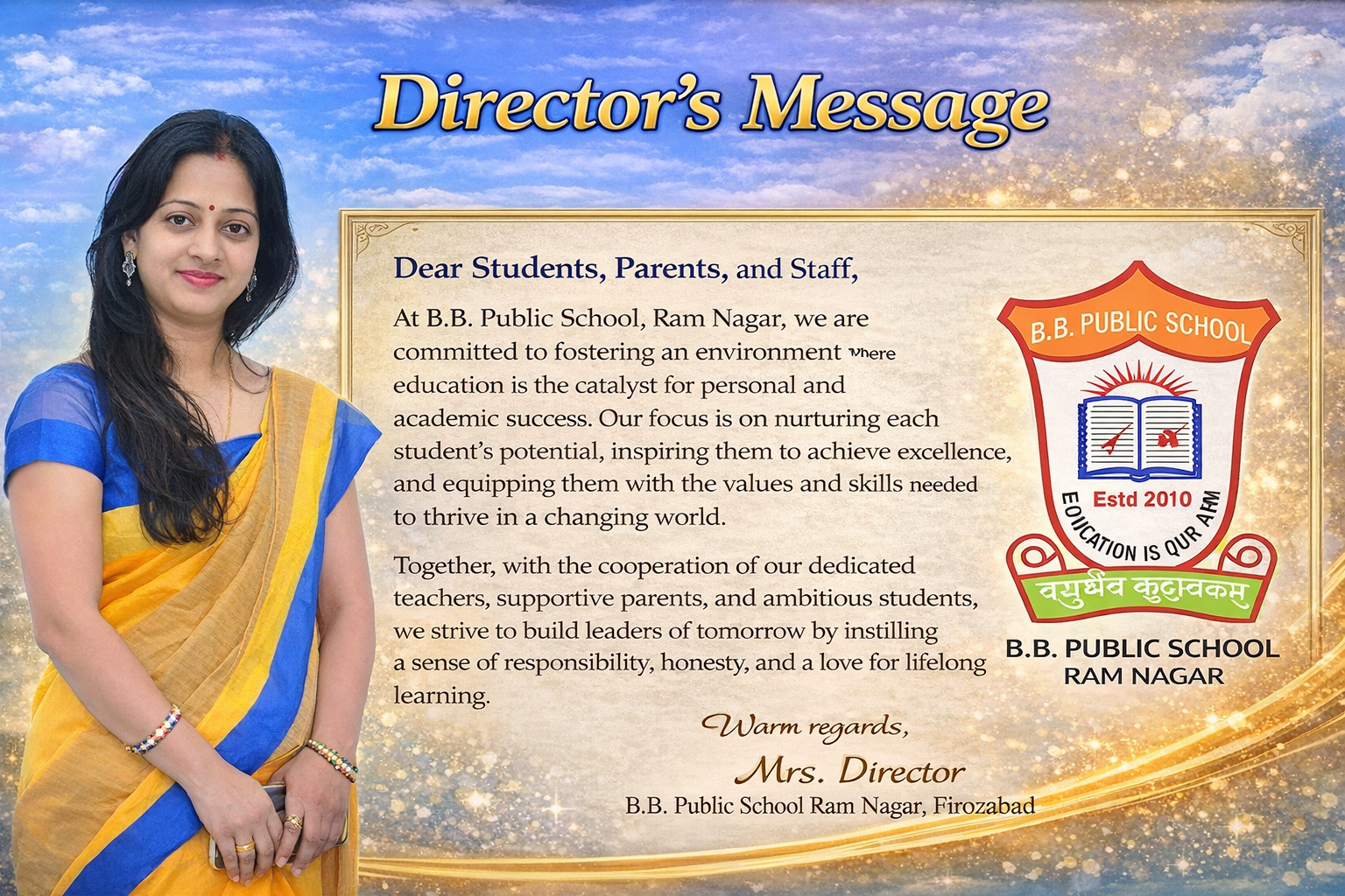 Director Message
